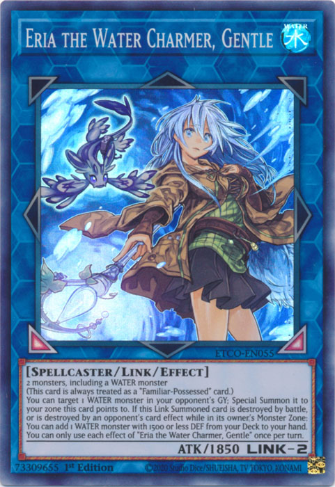 Eria the Water Charmer, Gentle [ETCO-EN055] Super Rare | Exor Games Summserside