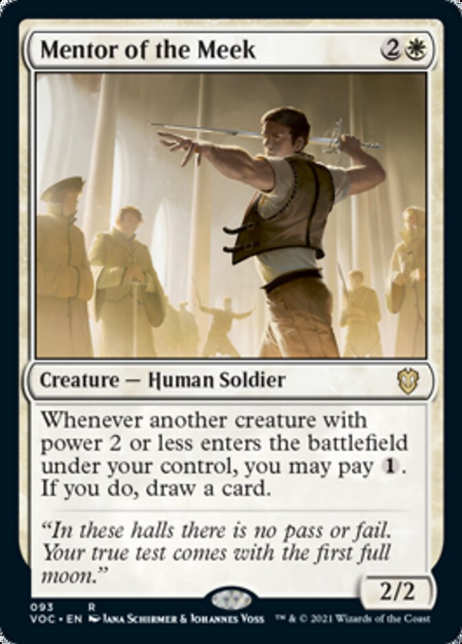 Mentor of the Meek [Innistrad: Crimson Vow Commander] | Exor Games Summserside