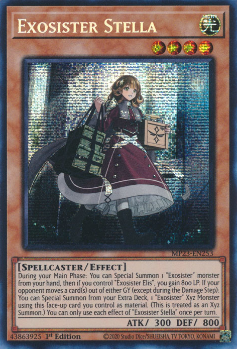 Exosister Stella [MP23-EN253] Prismatic Secret Rare | Exor Games Summserside