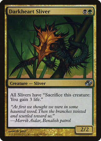 Darkheart Sliver [Planar Chaos] | Exor Games Summserside