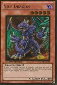 Vice Dragon [GLD3-EN002] Gold Rare | Exor Games Summserside