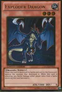 Exploder Dragon [GLD3-EN012] Gold Rare | Exor Games Summserside