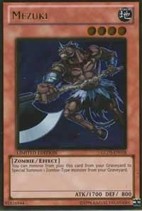 Mezuki [GLD3-EN018] Gold Rare | Exor Games Summserside