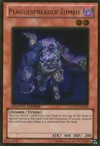 Plaguespreader Zombie [GLD3-EN019] Gold Rare | Exor Games Summserside