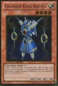 Thunder King Rai-Oh [GLD3-EN020] Gold Rare | Exor Games Summserside