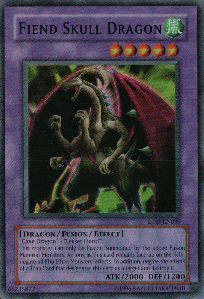 Fiend Skull Dragon [LOD-EN039] Super Rare | Exor Games Summserside