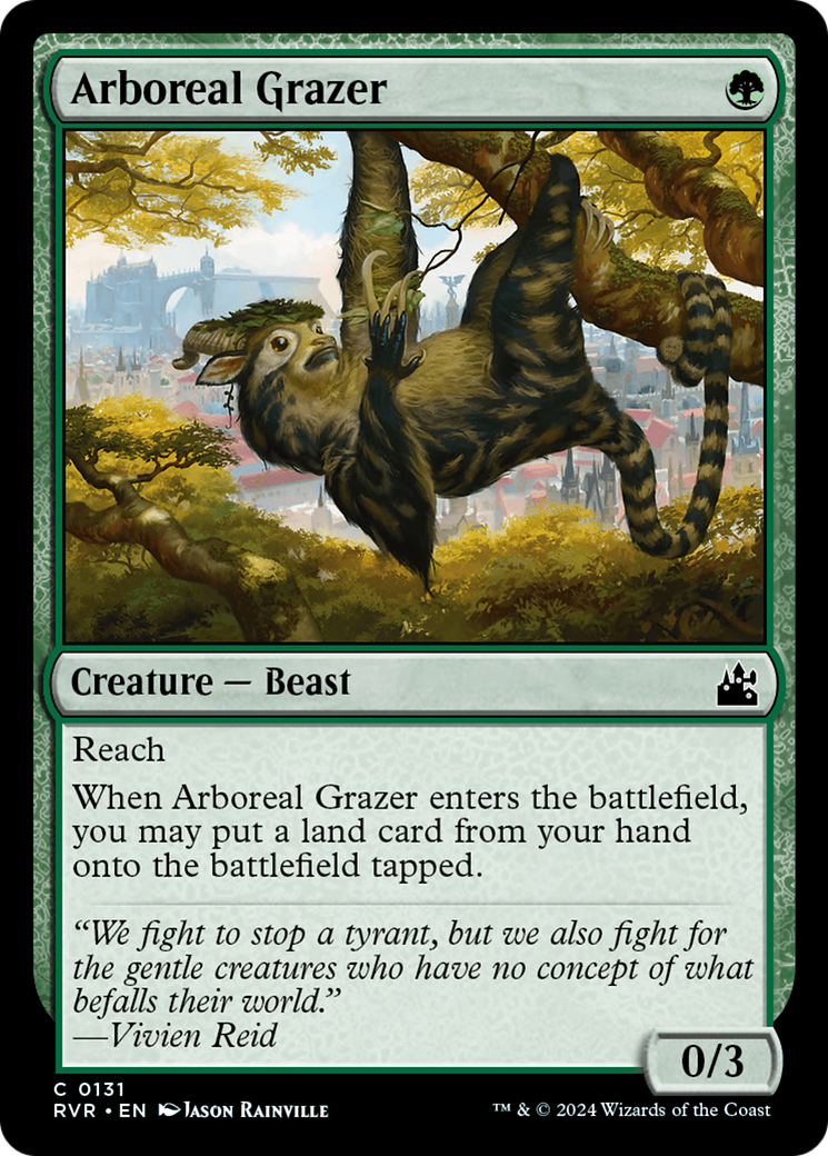 Arboreal Grazer [Ravnica Remastered] | Exor Games Summserside