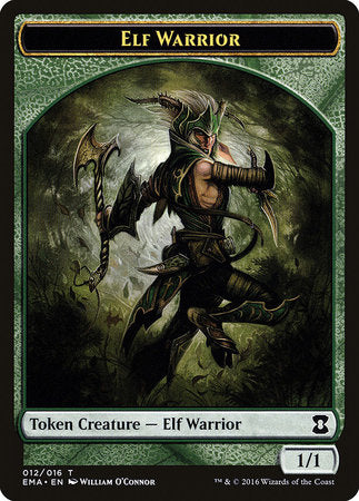 Elf Warrior Token [Eternal Masters Tokens] | Exor Games Summserside