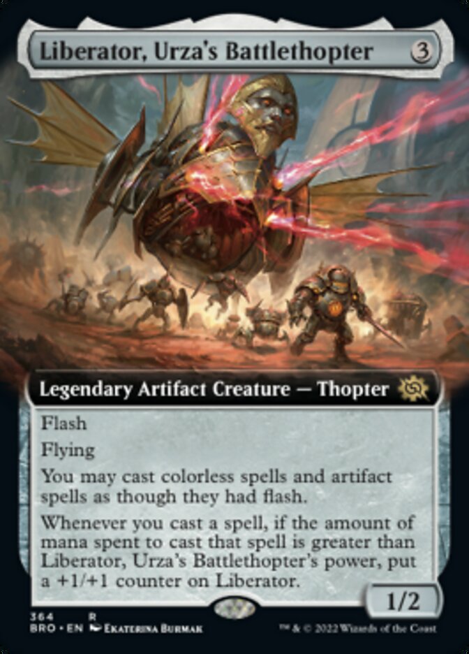 Liberator, Urza's Battlethopter (Extended Art) [The Brothers' War] | Exor Games Summserside