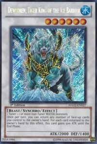 Dewloren, Tiger King of the Ice Barrier [HA02-EN027] Secret Rare | Exor Games Summserside