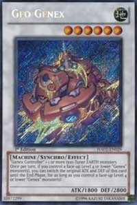 Geo Genex [HA02-EN029] Secret Rare | Exor Games Summserside