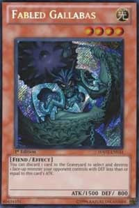 Fabled Gallabas [HA02-EN033] Secret Rare | Exor Games Summserside