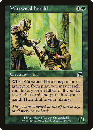 Wirewood Herald [Onslaught] | Exor Games Summserside