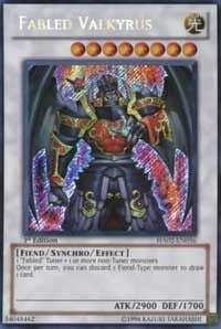 Fabled Valkyrus [HA02-EN056] Secret Rare | Exor Games Summserside