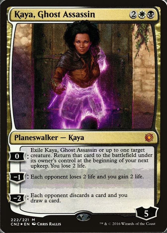 Kaya, Ghost Assassin (222/221) [Conspiracy: Take the Crown] | Exor Games Summserside