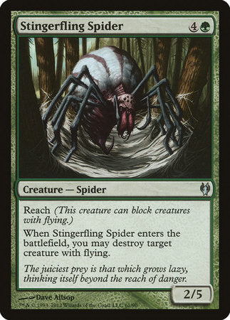 Stingerfling Spider [Duel Decks: Izzet vs. Golgari] | Exor Games Summserside