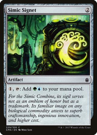 Simic Signet [Commander Anthology] | Exor Games Summserside