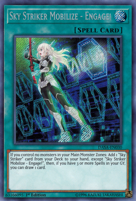 Sky Striker Mobilize - Engage! [DASA-EN030] Secret Rare | Exor Games Summserside