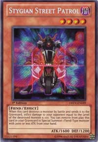 Stygian Street Patrol [DREV-EN099] Secret Rare | Exor Games Summserside