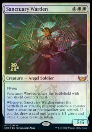 Sanctuary Warden [Streets of New Capenna Prerelease Promos] | Exor Games Summserside