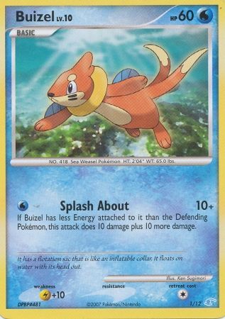 Buizel (1/12) [Diamond & Pearl: Trainer Kit - Manaphy] | Exor Games Summserside