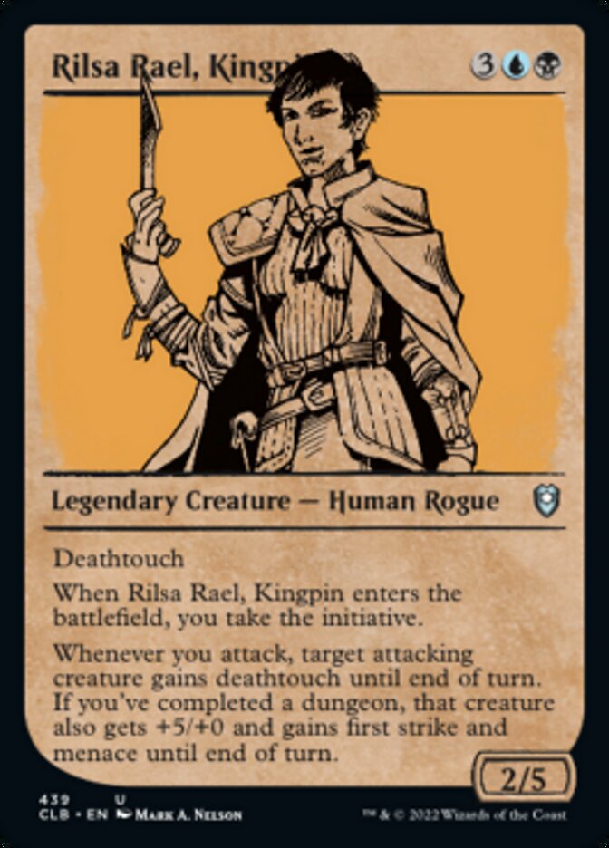 Rilsa Rael, Kingpin (Showcase) [Commander Legends: Battle for Baldur's Gate] | Exor Games Summserside