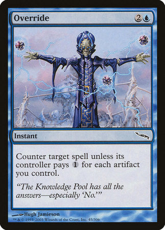 Override [Mirrodin] | Exor Games Summserside