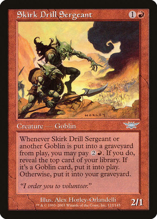 Skirk Drill Sergeant [Legions] | Exor Games Summserside
