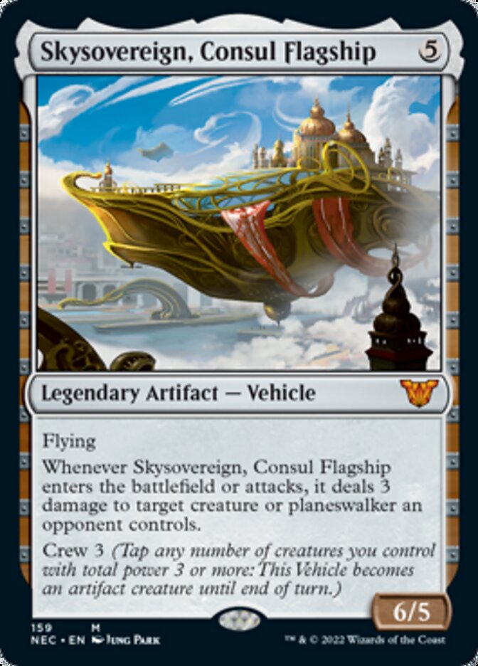 Skysovereign, Consul Flagship [Kamigawa: Neon Dynasty Commander] | Exor Games Summserside