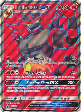 Incineroar GX (SM38) (Jumbo Card) [Sun & Moon: Black Star Promos] | Exor Games Summserside