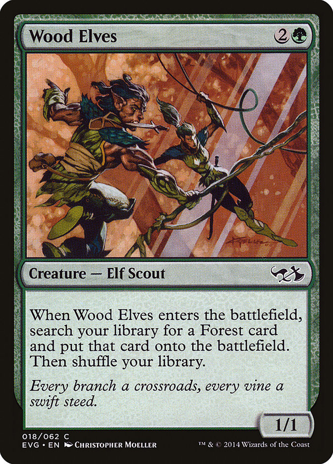 Wood Elves (Elves vs. Goblins) [Duel Decks Anthology] | Exor Games Summserside