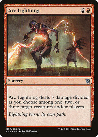 Arc Lightning [Khans of Tarkir] | Exor Games Summserside