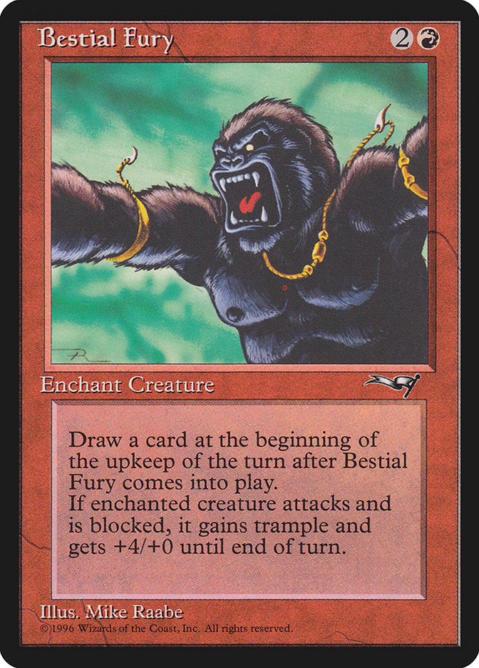 Bestial Fury (Looking Left) [Alliances] | Exor Games Summserside