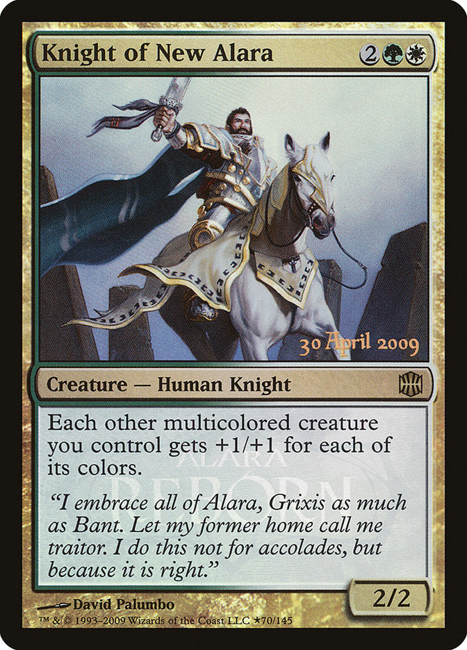 Knight of New Alara (Launch) [Alara Reborn Promos] | Exor Games Summserside