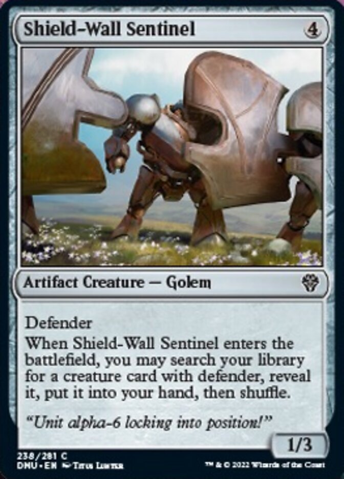 Shield-Wall Sentinel [Dominaria United] | Exor Games Summserside