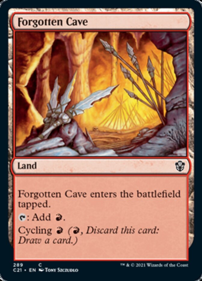 Forgotten Cave [Commander 2021] | Exor Games Summserside