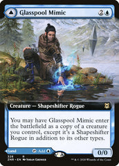 Glasspool Mimic // Glasspool Shore (Extended Art) [Zendikar Rising] | Exor Games Summserside