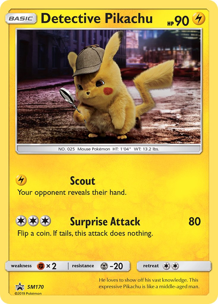 Detective Pikachu (SM170) [Sun & Moon: Black Star Promos] | Exor Games Summserside