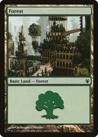 Forest (88) [Duel Decks: Izzet vs. Golgari] | Exor Games Summserside