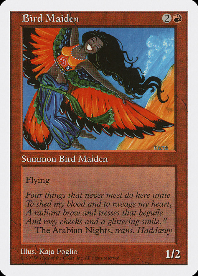 Bird Maiden [Fifth Edition] | Exor Games Summserside