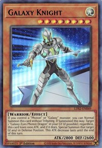 Galaxy Knight (Blue) [LDS2-EN049] Ultra Rare | Exor Games Summserside