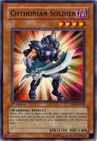 Chthonian Soldier [EEN-EN010] Rare | Exor Games Summserside
