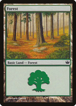 Forest (45) [Duel Decks: Knights vs. Dragons] | Exor Games Summserside