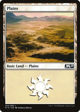 Plains (264) [Core Set 2019] | Exor Games Summserside