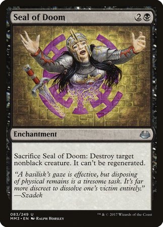 Seal of Doom [Modern Masters 2017] | Exor Games Summserside