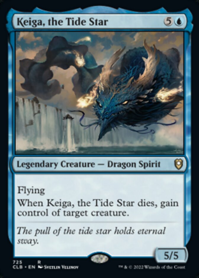 Keiga, the Tide Star [Commander Legends: Battle for Baldur's Gate] | Exor Games Summserside