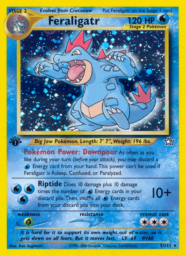 Feraligatr (5/111) [Neo Genesis 1st Edition] | Exor Games Summserside