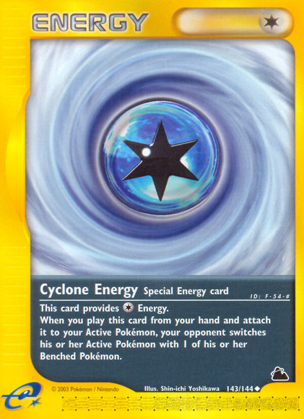 Cyclone Energy (143/144) [Skyridge] | Exor Games Summserside