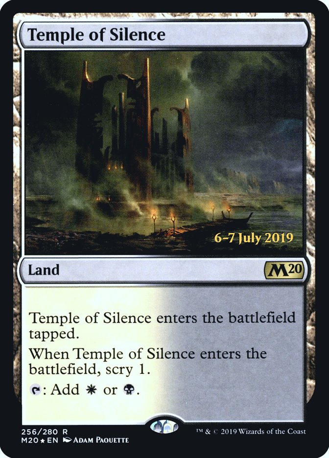 Temple of Silence  [Core Set 2020 Prerelease Promos] | Exor Games Summserside