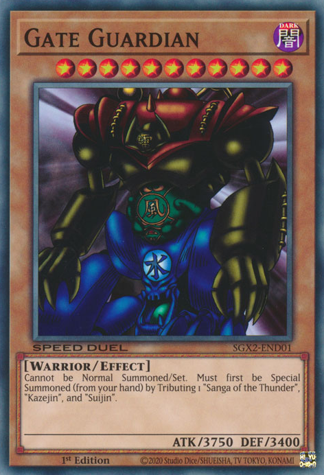 Gate Guardian [SGX2-END01] Common | Exor Games Summserside